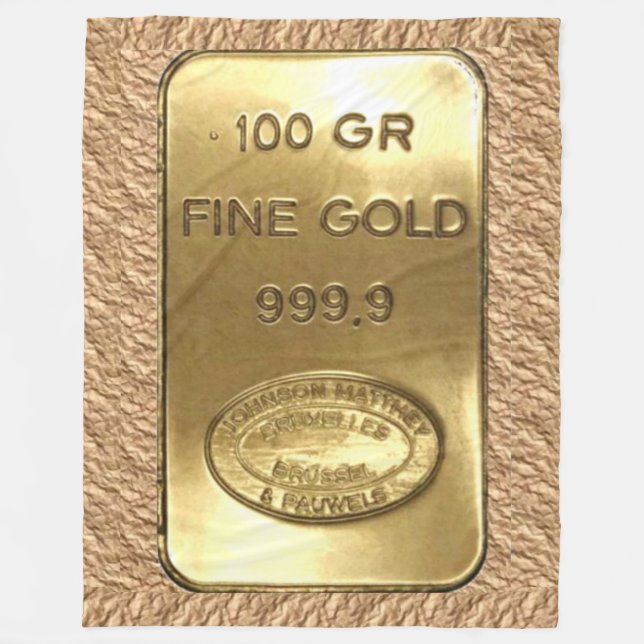 COUVERTURE POLAIRE LINGOT D'OR (Devant)