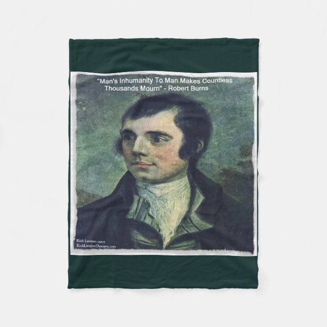 Couverture polaire « L'inhumanité de l'homme » de  (Devant)