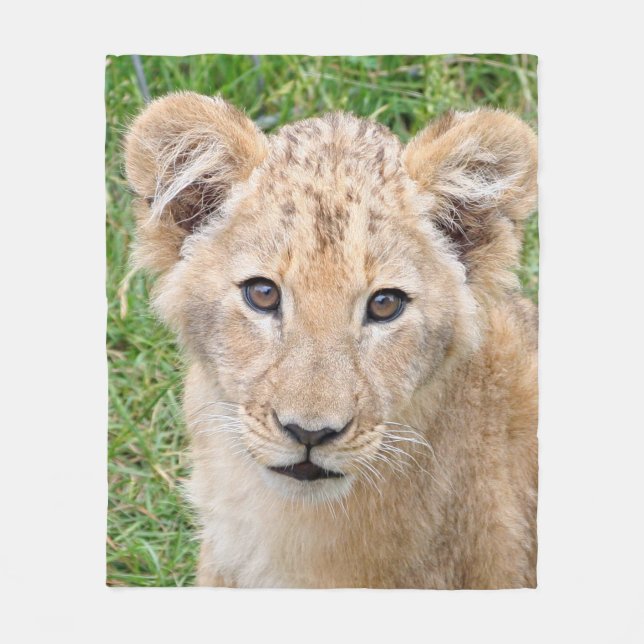 Couverture Polaire Lion (Devant)