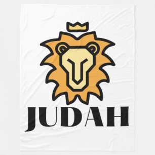 Couverture Polaire Lion De Juda Basé Sur La Foi