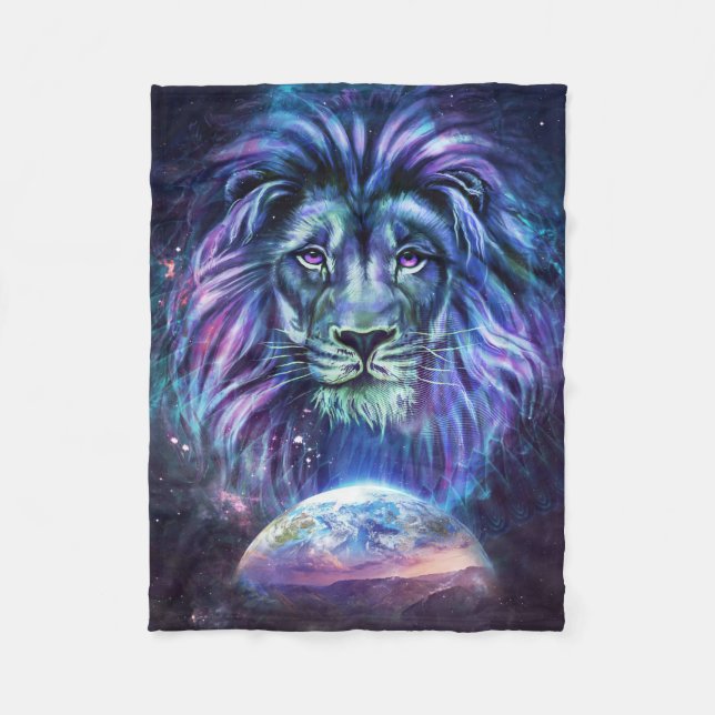 Couverture Polaire Lion Lovely Lion (Devant)