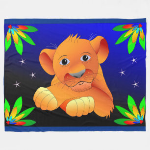 Couverture Polaire Lionceau