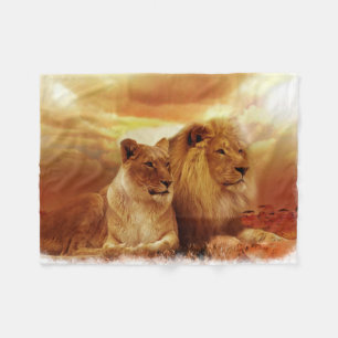 Couverture Polaire Lions 1A