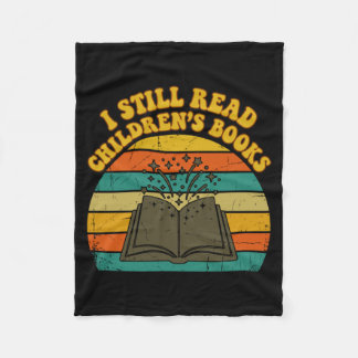 Couverture Polaire Lire des livres pour enfants drôle vintage rétro h