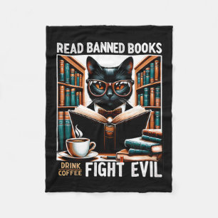 Couverture Polaire Lire Livres Interdits Boire Café Combattre Le Mal 