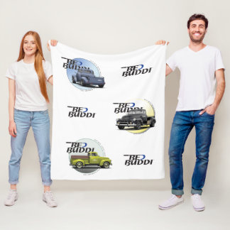 Couverture Polaire Lit Buddi Blanche