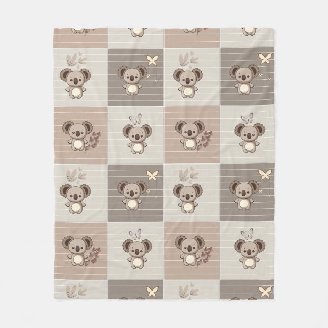 Couverture Polaire Little Koala Bliss (Devant)