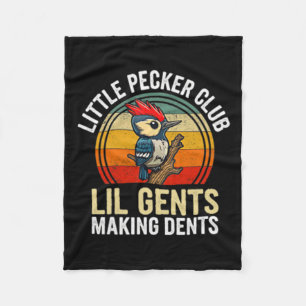 Couverture Polaire Little Pecker Club Lil Gents Rendre Les Dents Drôl