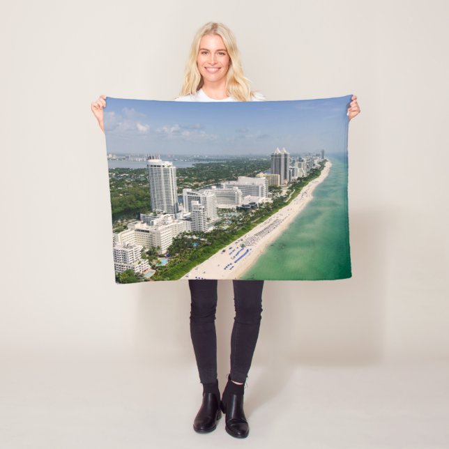 Couverture Polaire Littoral | Urban Beach, Miami, Floride (En situation)