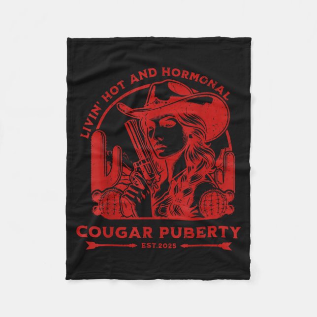 Couverture Polaire Livin Hot And Menopause  (Devant)