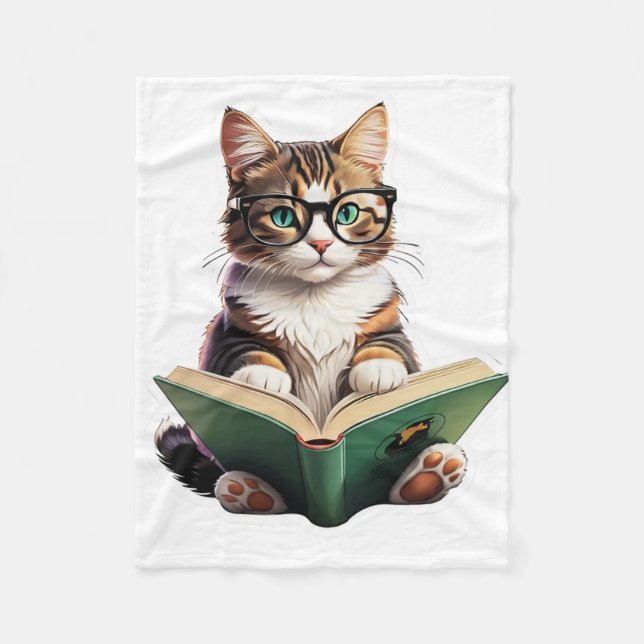 Couverture Polaire Livre de lecture Cat (Devant)