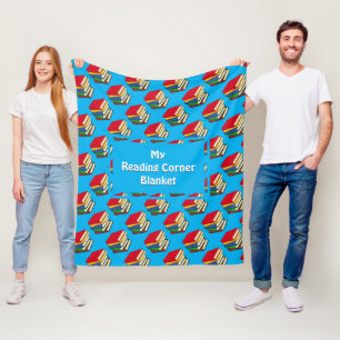 Couverture Polaire LIVRES DE COIN LECTURE PERSONNALISÉS Cyan