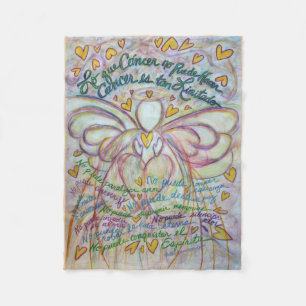 Couverture Polaire Lo que Cáncer no Puede Hacer Angel Chemo Blanche