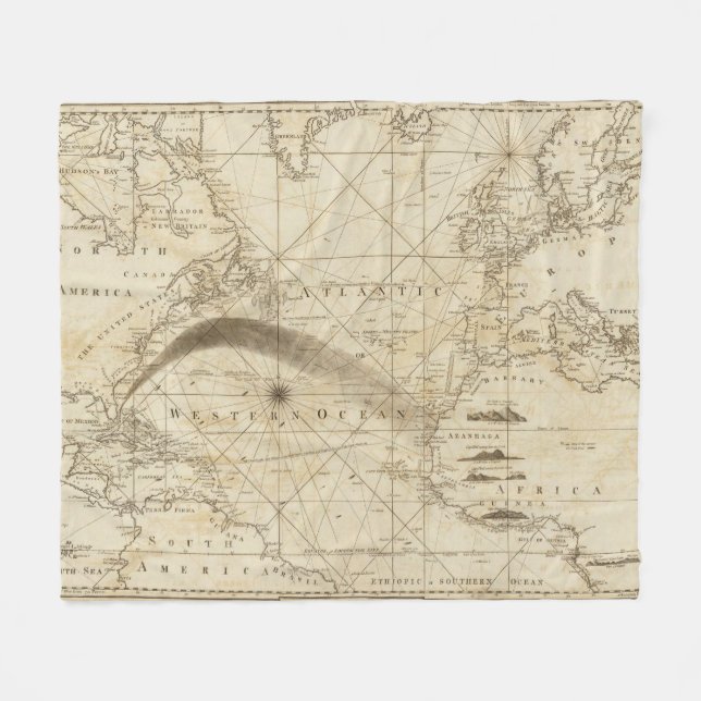 Couverture Polaire L'Océan Atlantique (Devant (Horizontal))