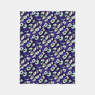 Couverture Polaire L'Oeil Boncuk Turc Formé Amulet Bizarre Art