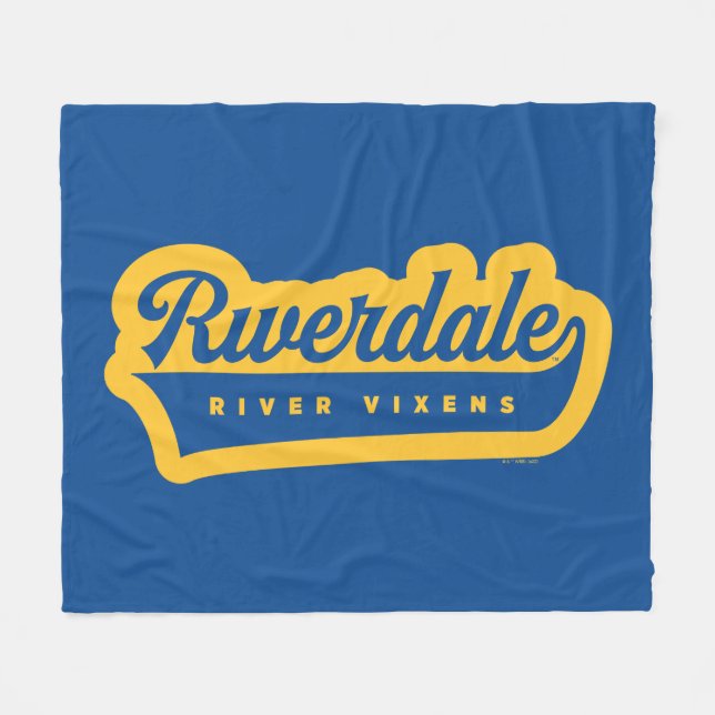 Couverture Polaire Logo de Riverdale River Vixens (Devant (Horizontal))