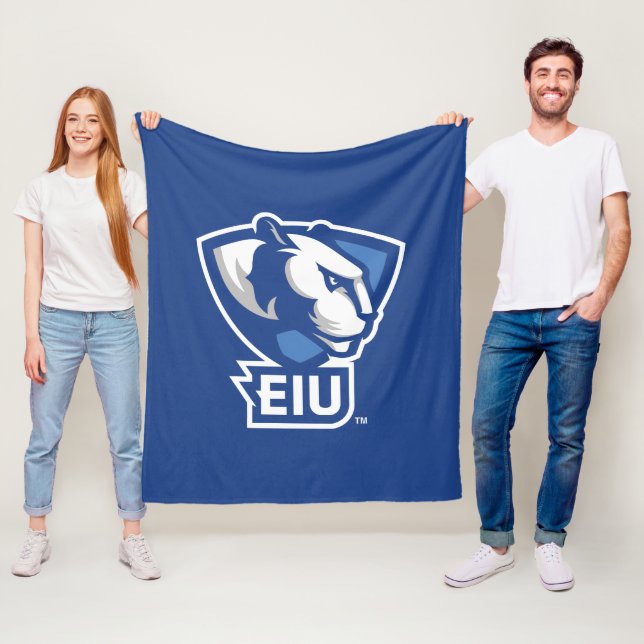 Couverture Polaire Logo Eastern Illinois University Panthers (En situation)