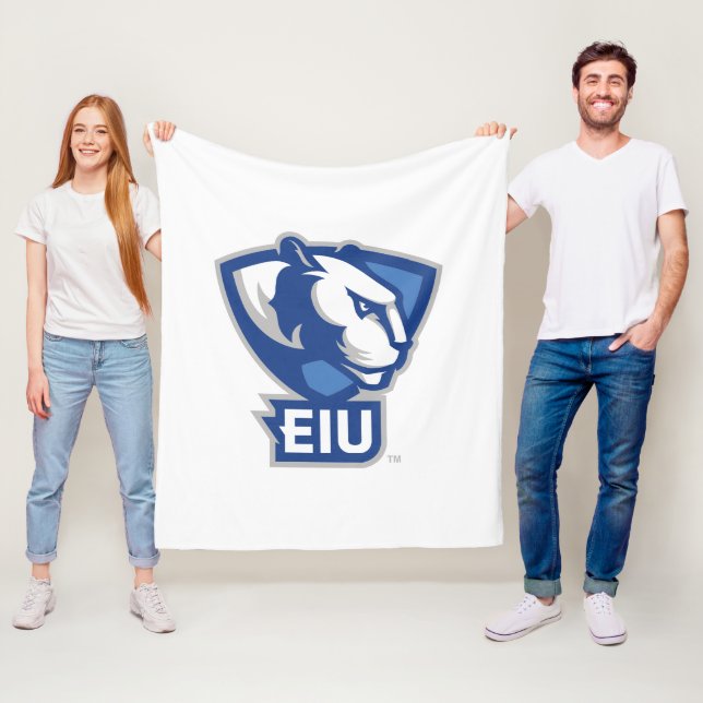 Couverture Polaire Logo Eastern Illinois University Panthers (En situation)
