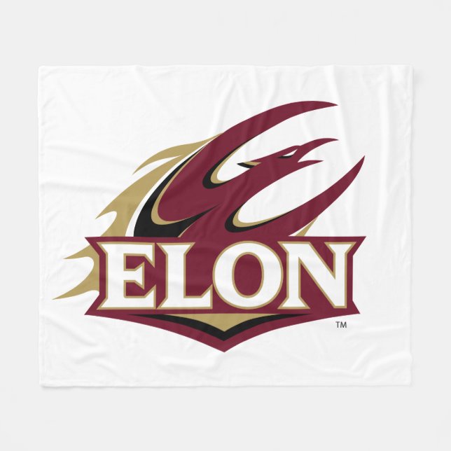 Couverture Polaire Logo Elon Phoenix (Devant (Horizontal))
