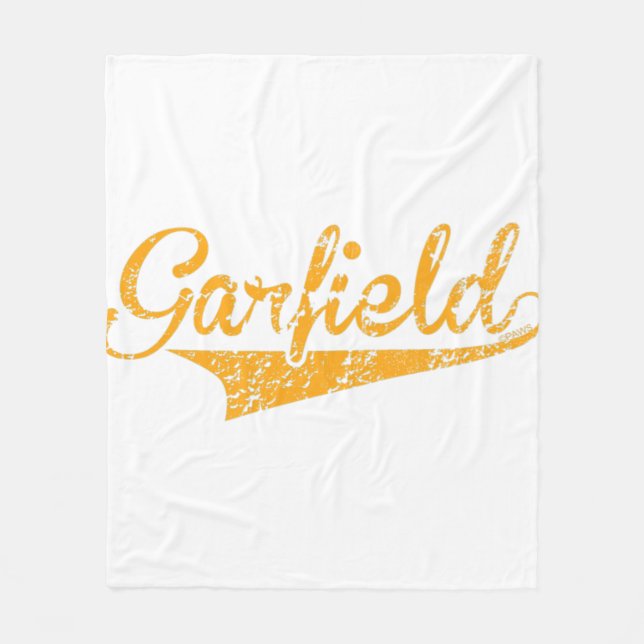 Couverture Polaire Logo sportif Garfield (Devant)