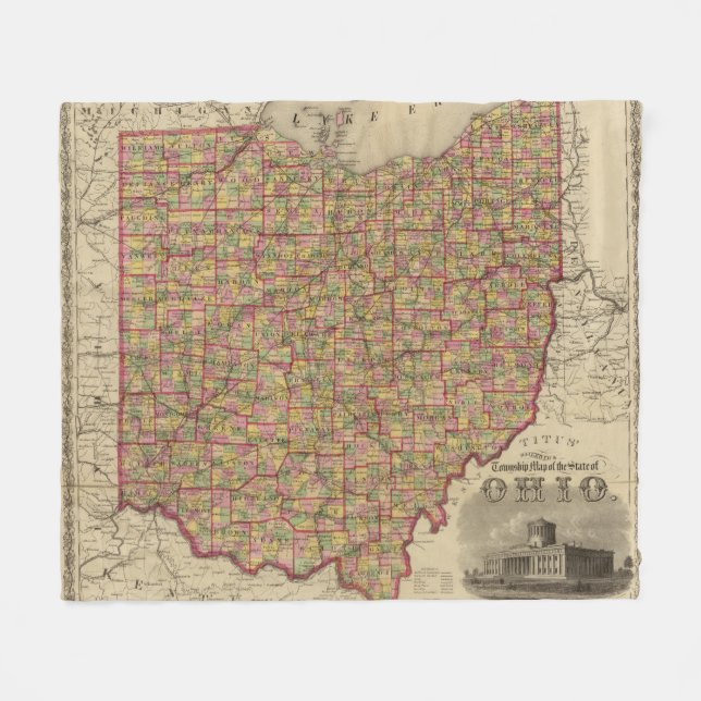 Couverture Polaire L'Ohio 3 (Devant (Horizontal))
