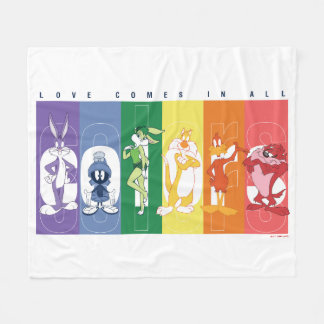 Couverture Polaire LOONEY TUNES™ - L'Amour Vient Dans Toutes Les Coul