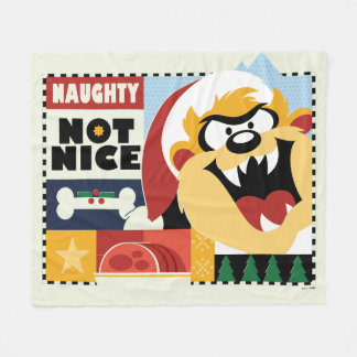 Couverture Polaire LOONEY TUNES™ TAZ™ Naughty Not Nice