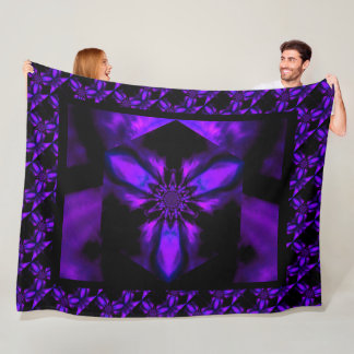 Couverture Polaire Lotus Purple 1