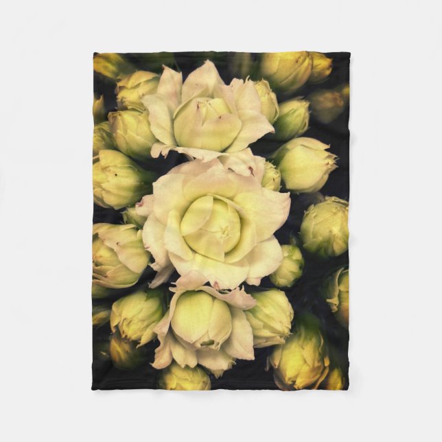 Couverture Polaire Lotusdröm- Elegant blomdesign (Devant)