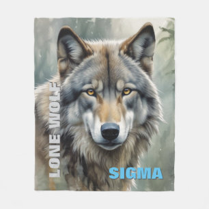 Couverture Polaire Loup solitaire masculin de Sigma