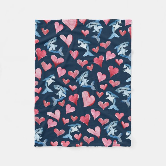 Couverture Polaire Louveur de requins (Devant)