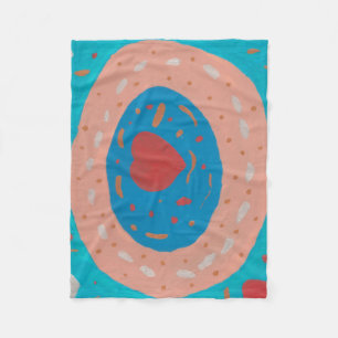 Couverture Polaire Love Cercles Fleece Blanket