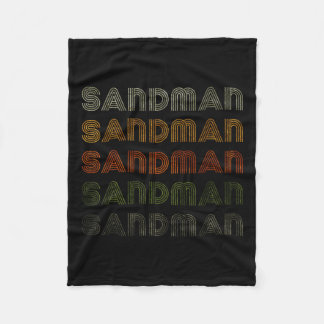 Couverture Polaire Love Heart Sandman Tee Grunge Style Vintage Noir 