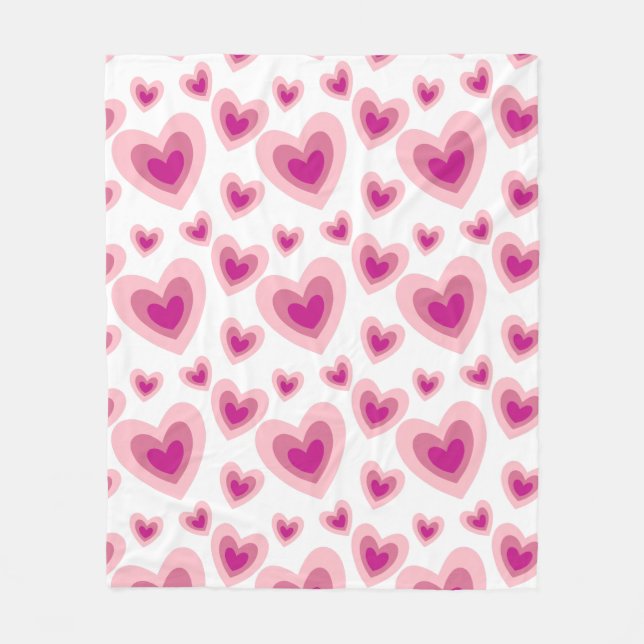 Couverture Polaire Love Maze | LM-03 | (Devant)