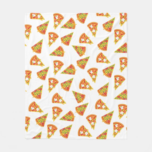 Couverture Polaire Love Pizza (Devant)