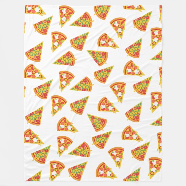 Couverture Polaire Love Pizza   (Devant)