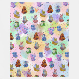 Couverture Polaire Lucky Charms
