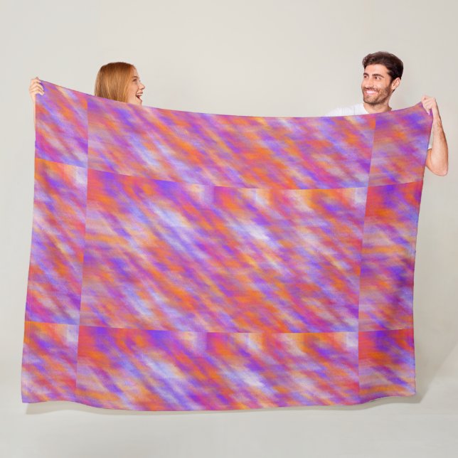 Couverture Polaire Lumière liquide 15 (En situation)