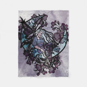 Couverture Polaire Lune Fée Enfant Fées Lune Enfant déesse lune