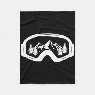Couverture Polaire Lunettes de Ski Snowboard Ski Neige Sports d'hiver