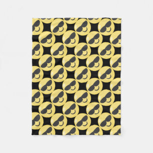 Couverture Polaire Lunettes de soleil Emoji