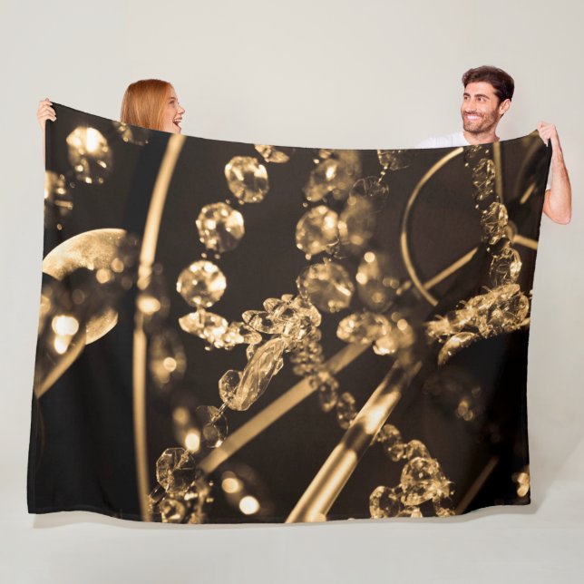 Couverture Polaire Lustre Sepia Crystal (En situation)