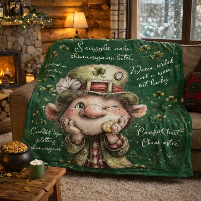 Couverture Polaire Lutin Malicieux  (Créateur téléchargé)