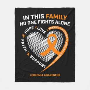Couverture Polaire Lutte familiale Leucémie Produits de sensibilisati