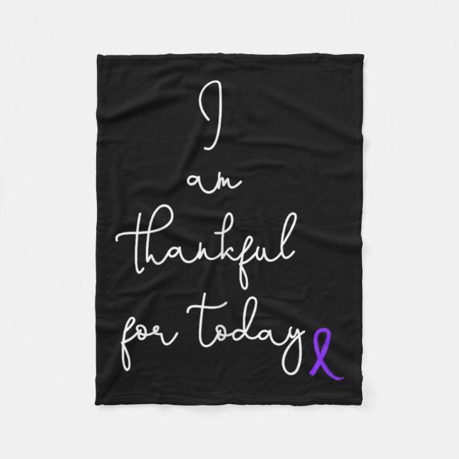 Couverture Polaire Lutter contre le cancer pancréatique Produit Cadea (Devant)