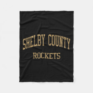 Couverture Polaire Lycée de Shelby County Hs Shelbyville Ky Vintag