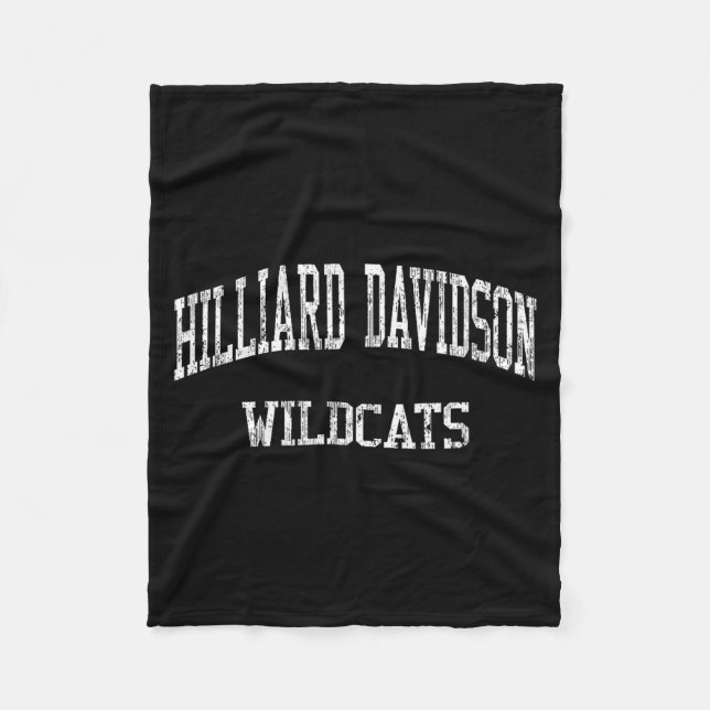 Couverture Polaire Lycée Hilliard Davidson Hs Hilliard Oh Vinta (Devant)
