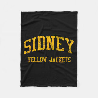 Couverture Polaire Lycée Sidney hs sidney oh vintage sports