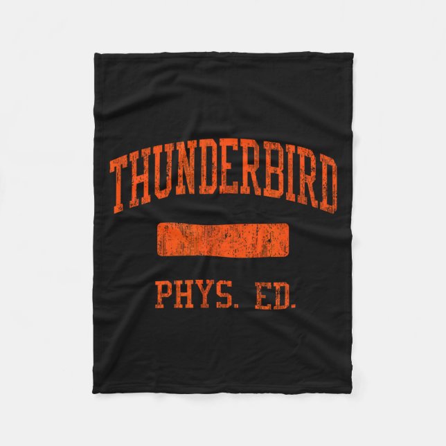 Couverture Polaire Lycée Thunderbird Hs Pcute Ss Cute Ssnix Az  (Devant)