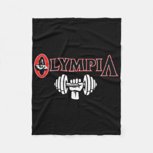 Couverture Polaire M. Olympia For Men Women Fitness Bodybuilding 3